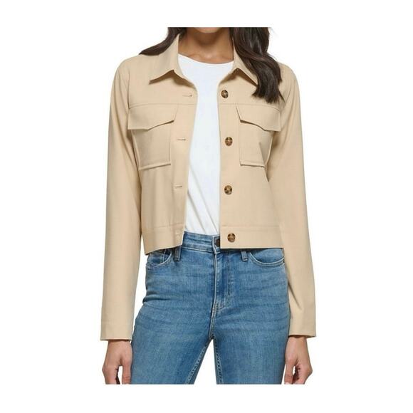 Calvin Klein Jackets & Blazers - Calvin Klein Beige Jacket